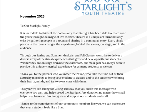 November 2023 Newsletter – Giving Tuesday